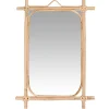 Outlet IB Laursen Wandspiegel Bambuskante