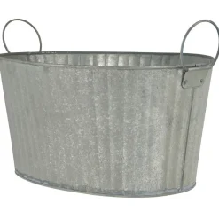 Clearance IB Laursen Wanne zum Bepflanzen mit Henkeln und Rillen