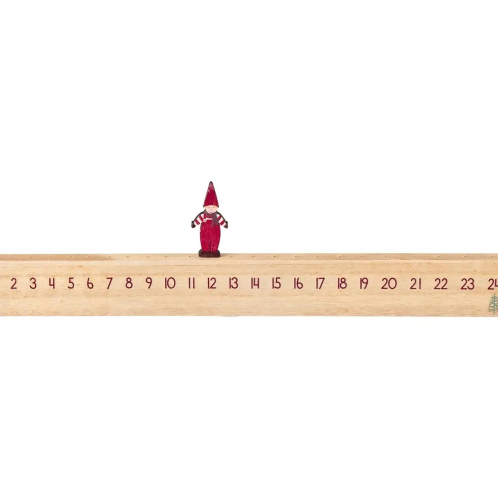 New IB Laursen Weihnachtskalender 1-24 aus Holz
