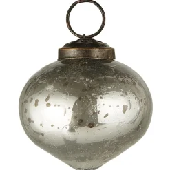 Sale Ib Laursen Weihnachtskugel bubbled Glas zwiebelförmig