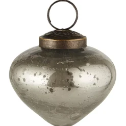 Sale Ib Laursen Weihnachtskugel bubbled Glas zwiebelförmig