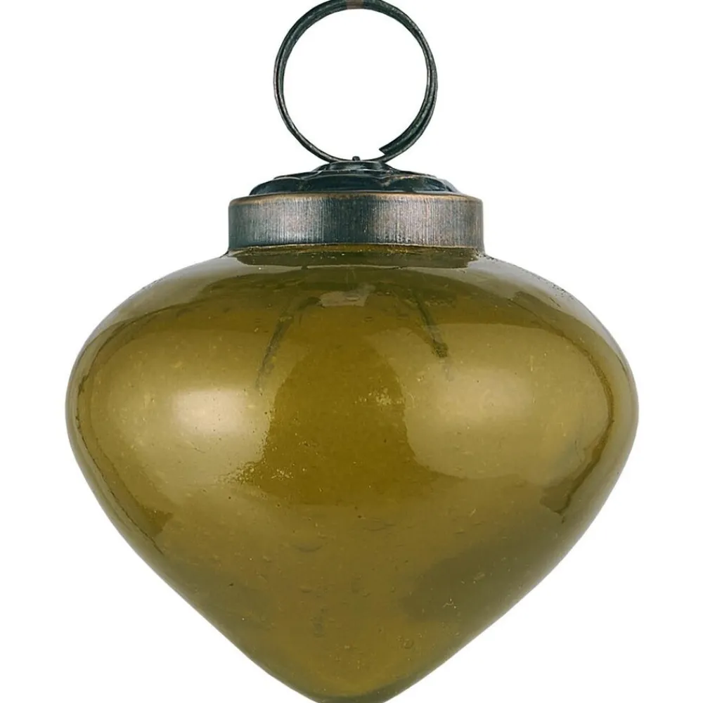 Sale Ib Laursen Weihnachtskugel bubbled Glas zwiebelförmig