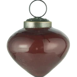 Sale Ib Laursen Weihnachtskugel bubbled Glas zwiebelförmig