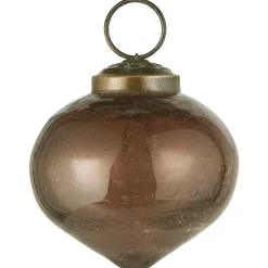Sale Ib Laursen Weihnachtskugel bubbled Glas zwiebelförmig