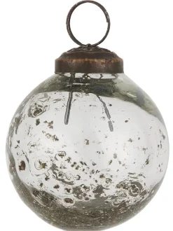 Sale IB Laursen Weihnachtskugel Glas pebbled