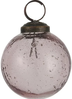 Sale IB Laursen Weihnachtskugel Glas pebbled