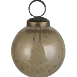 Sale IB Laursen Weihnachtskugel Glas pebbled