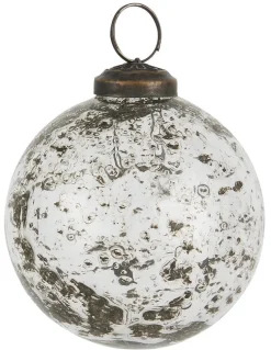 Sale IB Laursen Weihnachtskugel Glas pebbled