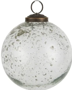 Sale IB Laursen Weihnachtskugel Glas pebbled