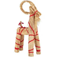 Hot IB Laursen Weihnachtsziege aus Stroh