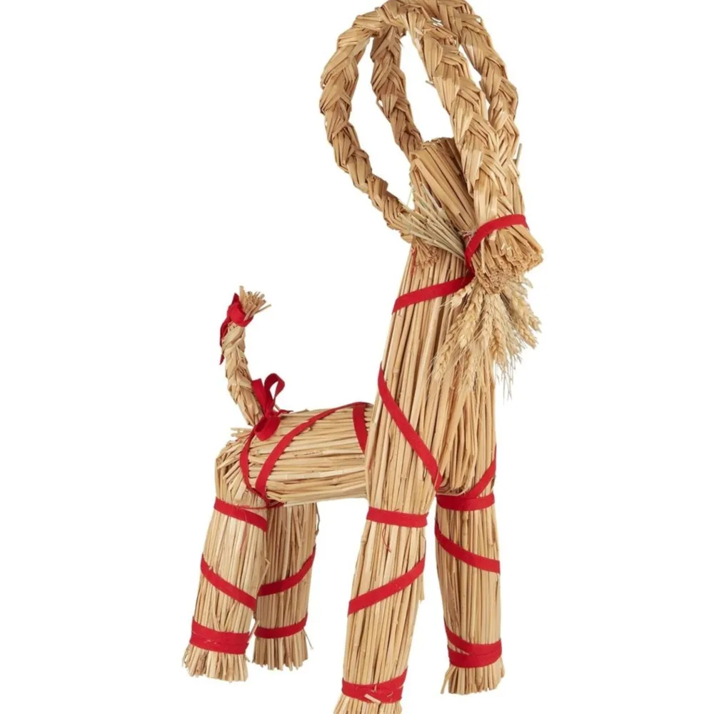 Hot IB Laursen Weihnachtsziege aus Stroh