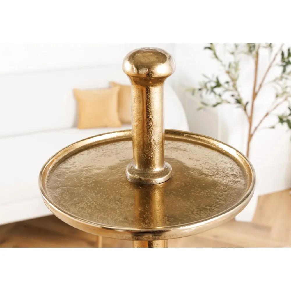New Invicta Etagere Abstract 150cm gold, 5 Ebenen