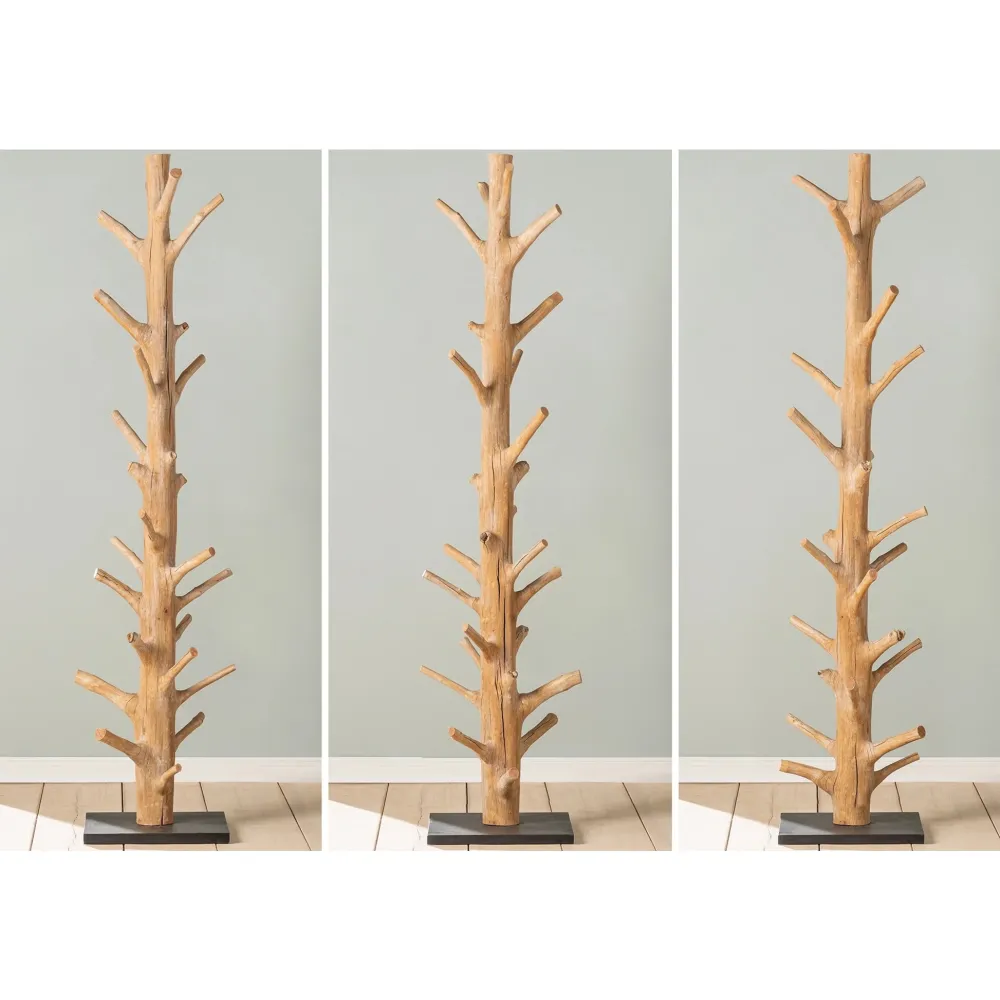 New Invicta Garderobenständer Tree Mangostanholz