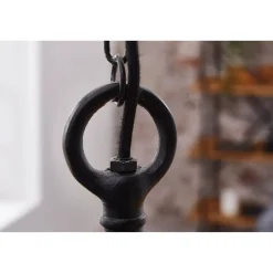 Sale Invicta Pendelleuchte Industrial Metall schwarz Industriestil