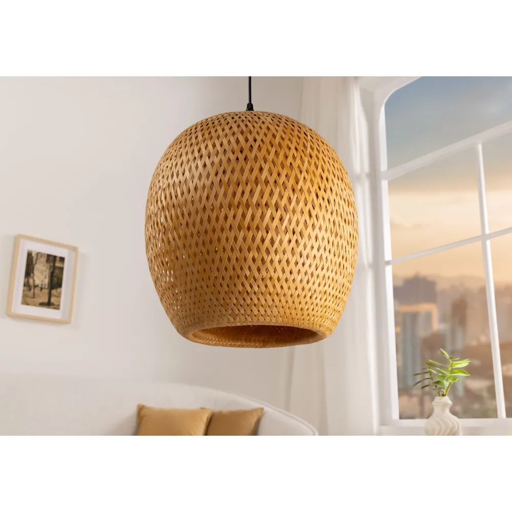 Best Invicta Pendelleuchte Organic Living 1 Bambus