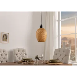 Outlet Invicta Pendelleuchte Organic Living 5 Bambus