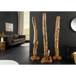 Sale Invicta Skulptur Reef Treibholz Teak