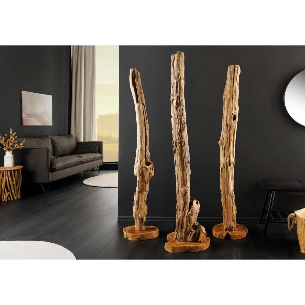 Sale Invicta Skulptur Reef Treibholz Teak