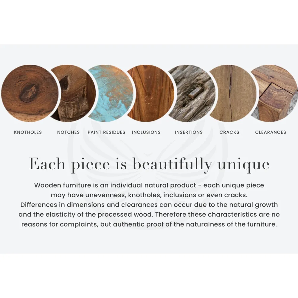 Sale Invicta Skulptur Reef Treibholz Teak