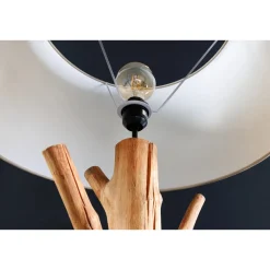 Discount Invicta Stehlampe Tree Nature Mangostanholz