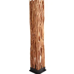 Clearance Invicta Stehleuchte Nature Art Longanholz natur