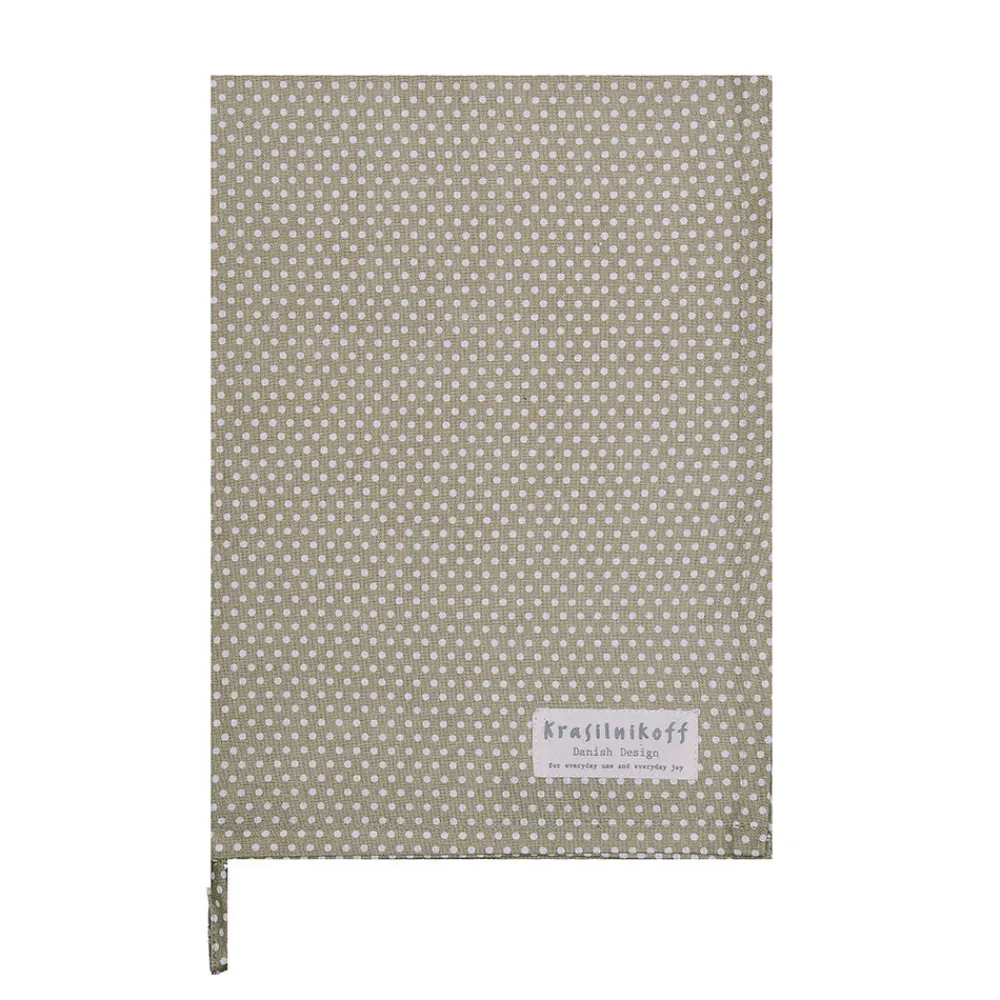 New Krasilnikoff Geschirrhandtuch Micro Dots