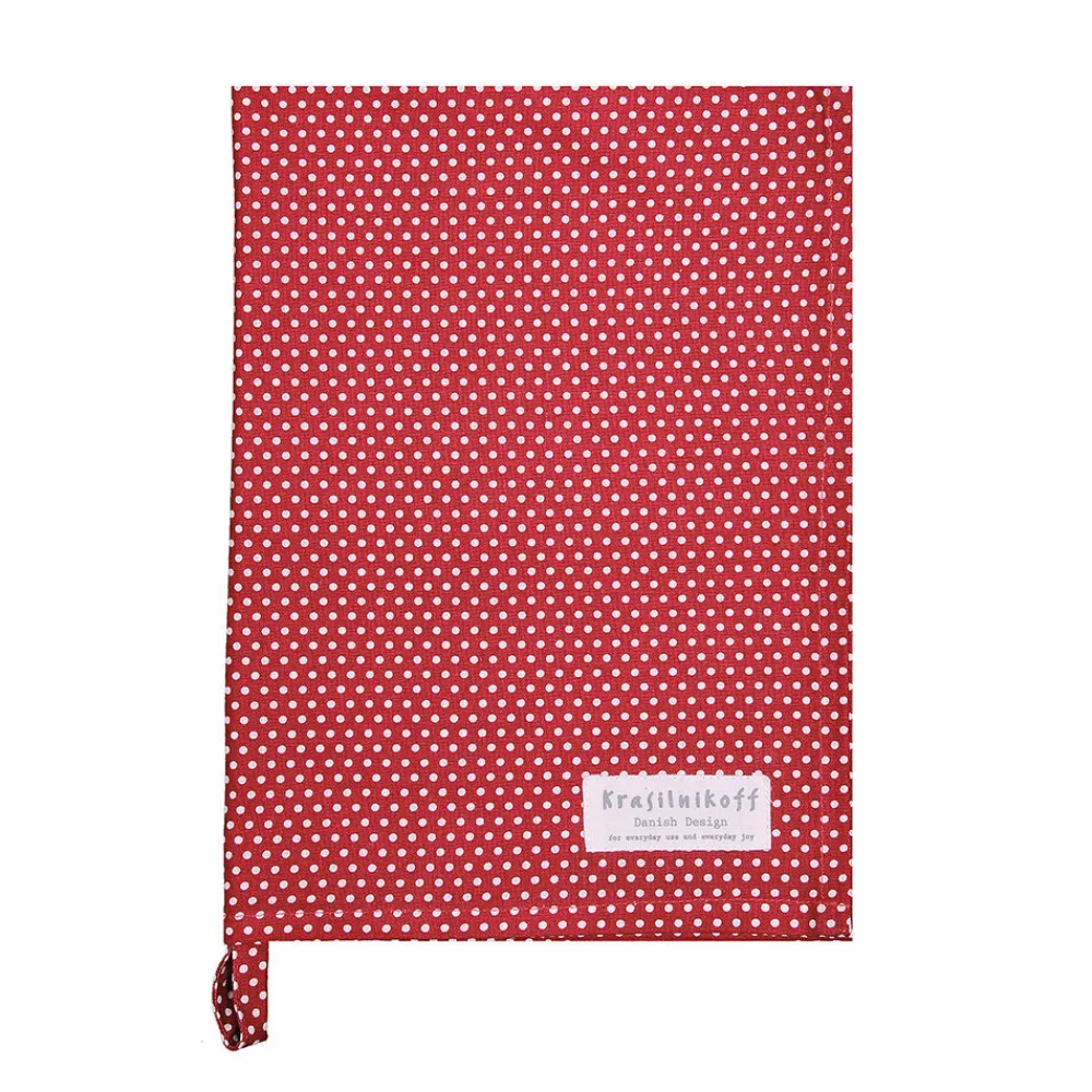 New Krasilnikoff Geschirrhandtuch Micro Dots