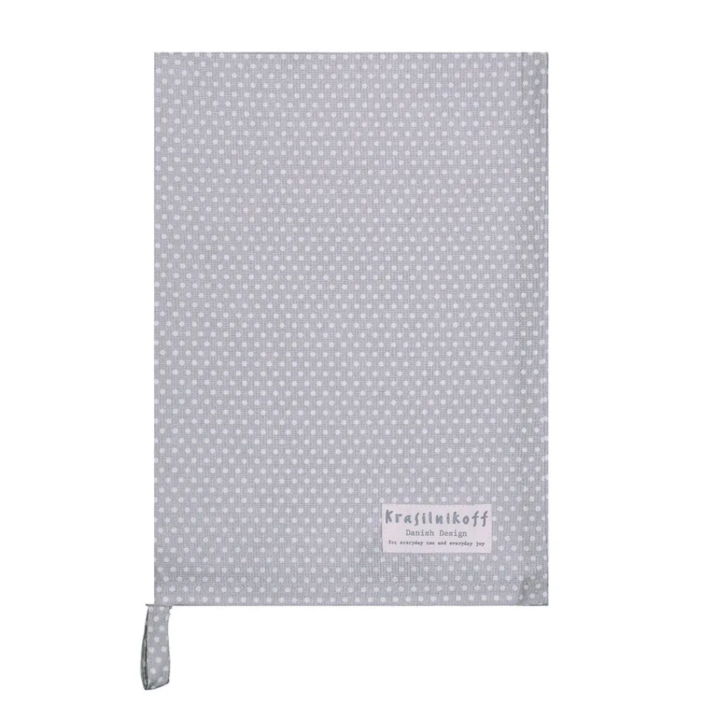 New Krasilnikoff Geschirrhandtuch Micro Dots