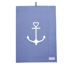 Outlet Krasilnikoff Geschirrhandtuch Anchor mit Anker Motiv