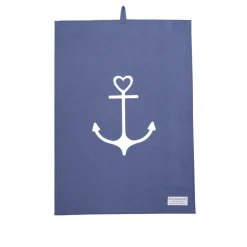 Outlet Krasilnikoff Geschirrhandtuch Anchor mit Anker Motiv