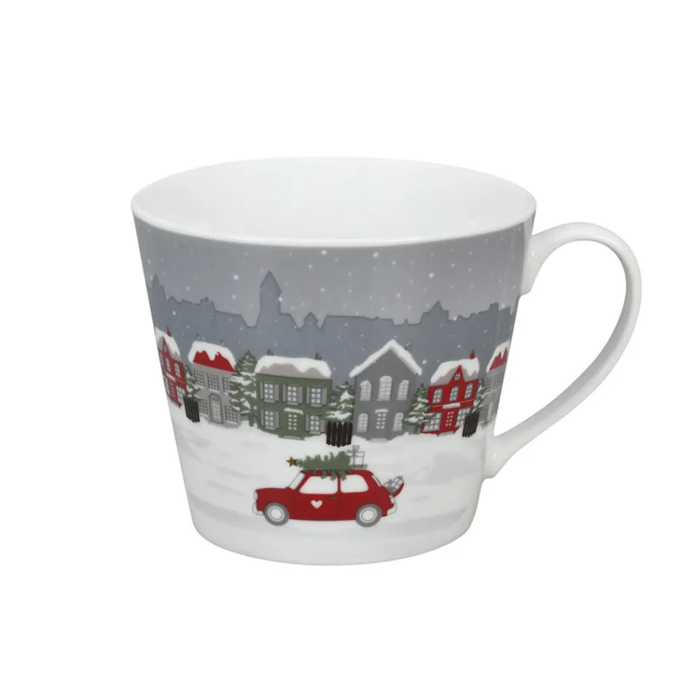 Hot Krasilnikoff Happy Cup Driving in the city