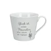 New Krasilnikoff Happy Cup, Glück ist eine Freundin wir dich zu haben