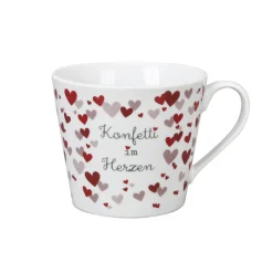 New Krasilnikoff Happy Cup Konfetti im Herzen