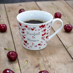 New Krasilnikoff Happy Cup Konfetti im Herzen