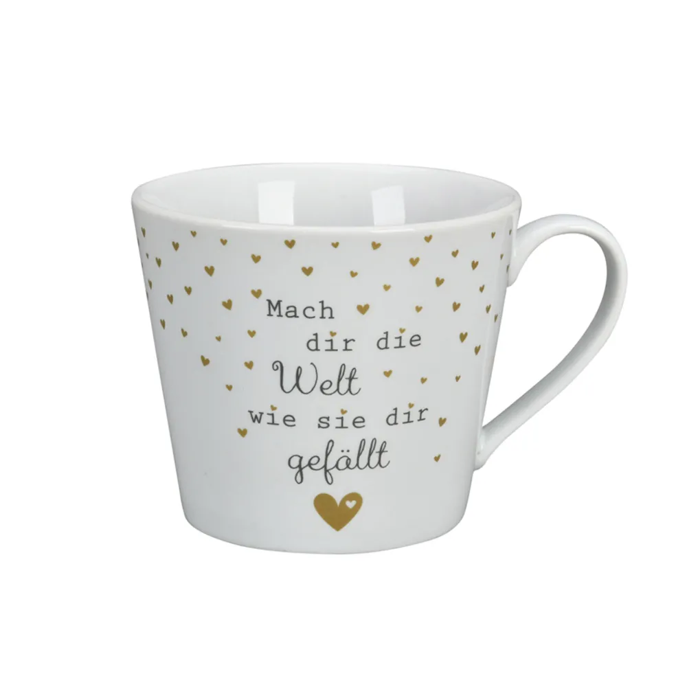Sale Krasilnikoff Happy Cup, Mach dir die Welt, wie sie dir gefällt
