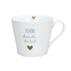 Discount Krasilnikoff Happy Cup Schön dass du da bist