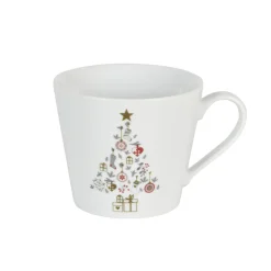 New Krasilnikoff Happy Cup Tasse, Christmas Tree