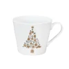 Sale Krasilnikoff Happy Cup Tasse, Christmas Tree Gingerbread