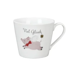 Discount Krasilnikoff Happy Cup Tasse Viel Glück