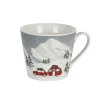 Online Krasilnikoff Happy Cup Tasse, Caravan in the snow