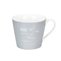 Outlet Krasilnikoff Happy Cup Tasse, Man sollte Meer träumen
