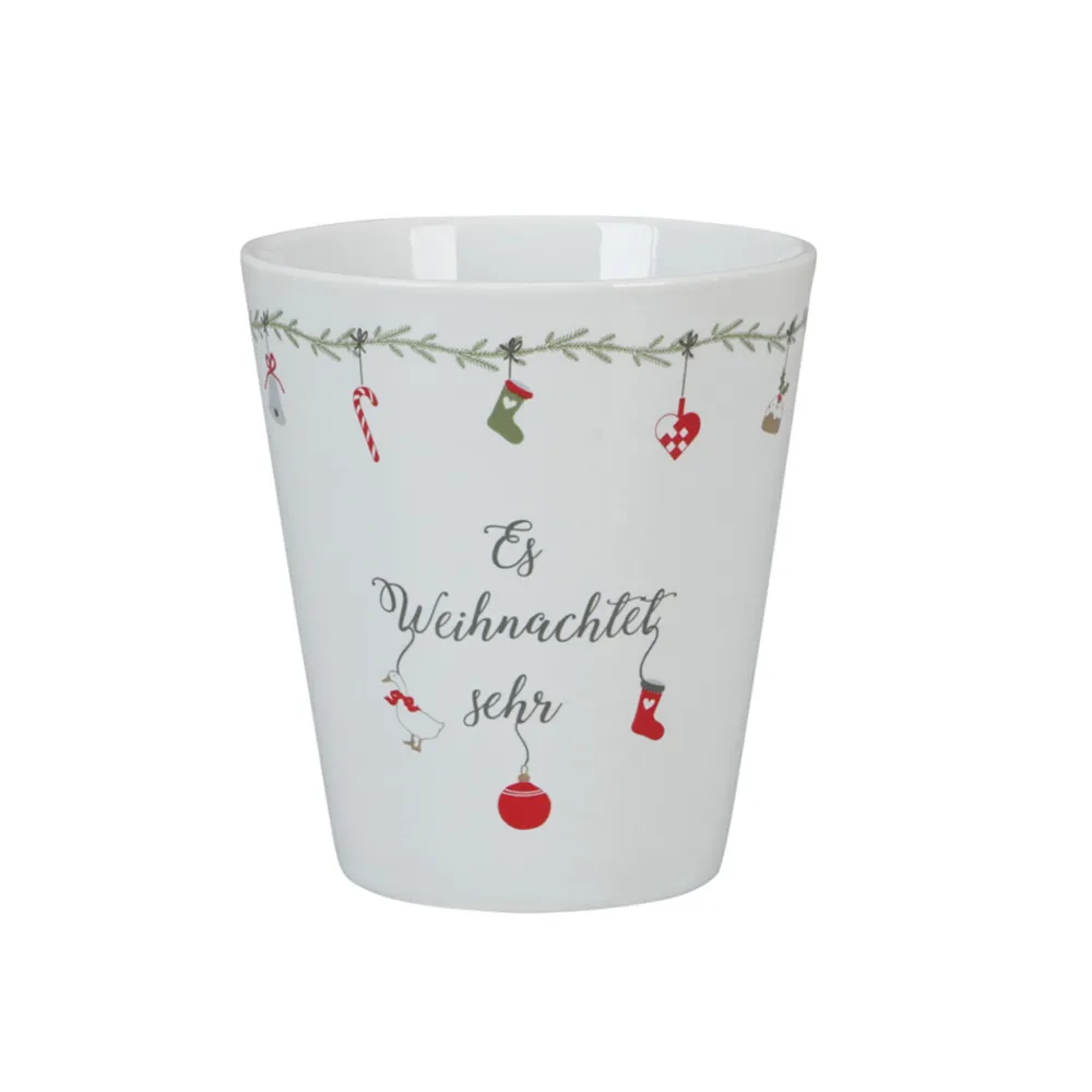 Best Krasilnikoff Happy Mug Becher, Es Weihnachtet sehr