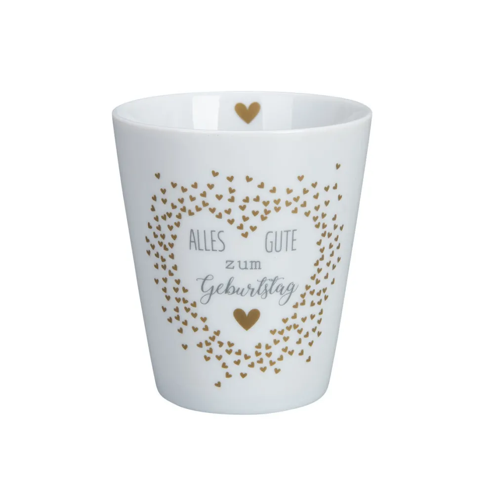 Best Krasilnikoff Happy Mug, Becher Alles Gute zum Geburtstag