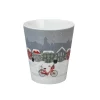 Best Krasilnikoff Happy Mug Becher, Riding in the city