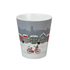 Best Krasilnikoff Happy Mug Becher, Riding in the city