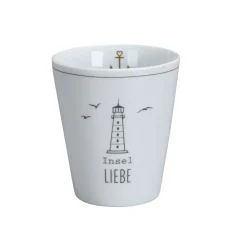 Sale Krasilnikoff Happy Mug Becher Insel Liebe