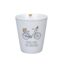 Discount Krasilnikoff Happy Mug Becher Riding Home for Christmas