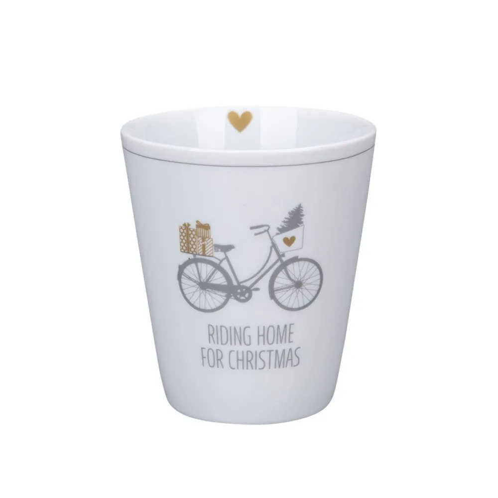 Discount Krasilnikoff Happy Mug Becher Riding Home for Christmas