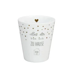 Krasilnikoff Happy Mug, Bei dir ich Zu Hause