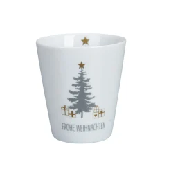 New Krasilnikoff Happy Mug Becher Frohe Weihnachten
